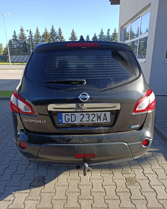 Nissan Qashqai+2 cena 32000 przebieg: 274000, rok produkcji 2012 z Gdańsk małe 232